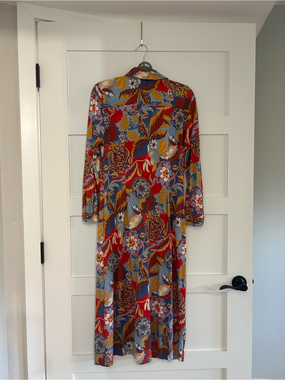JMcLaughlin Floral Print Dress Size Large - Picture 2 of 3